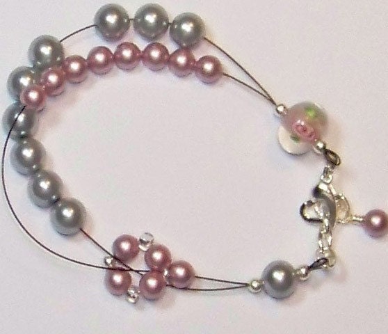 Emma Row Counter Bracelet  Medium to Large for Knitting or Crochet