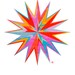 Starburst, (Geometric Star) 8X10 Art Print