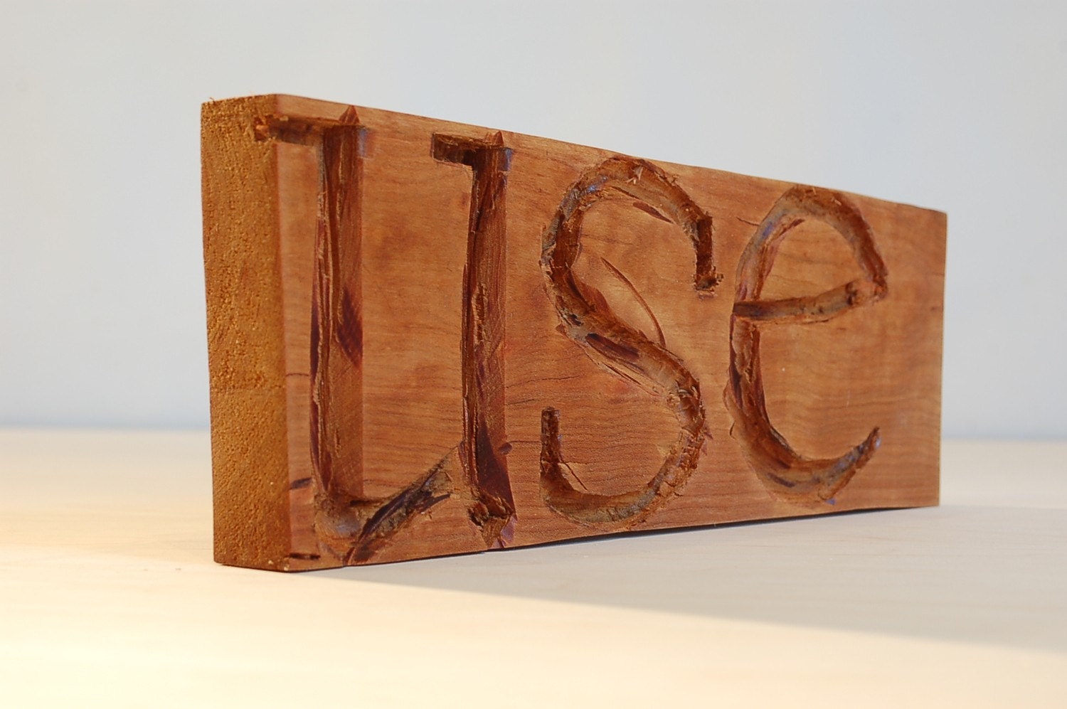 Carving Study - Lowercase  - use