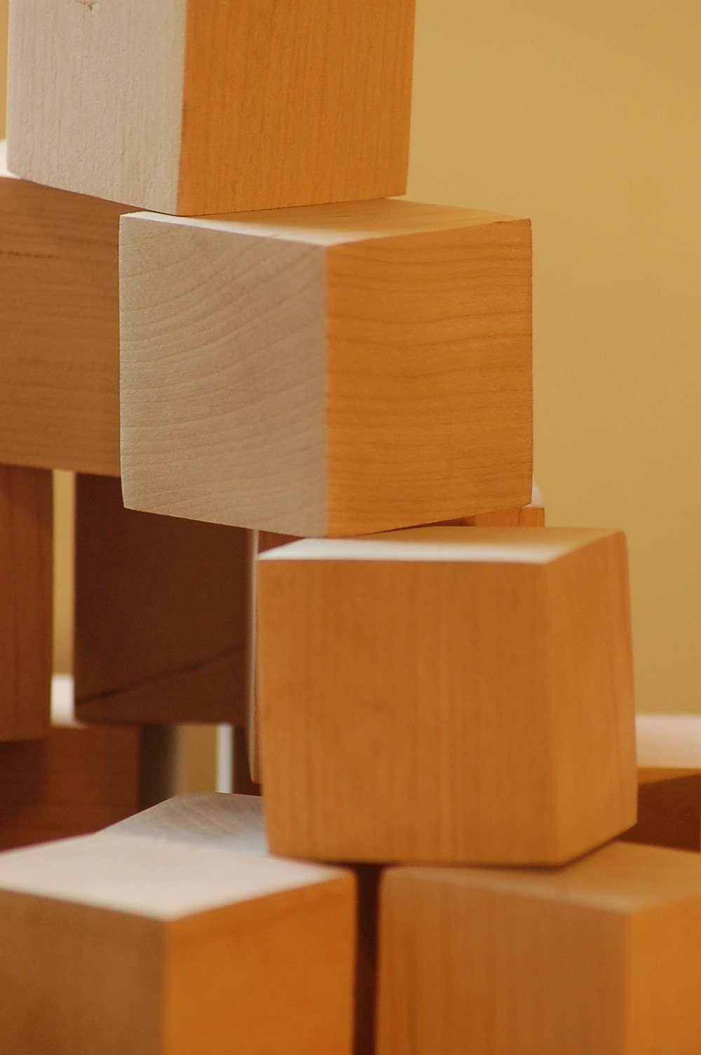 Cherry Box of Blocks - 20 Wood Toys