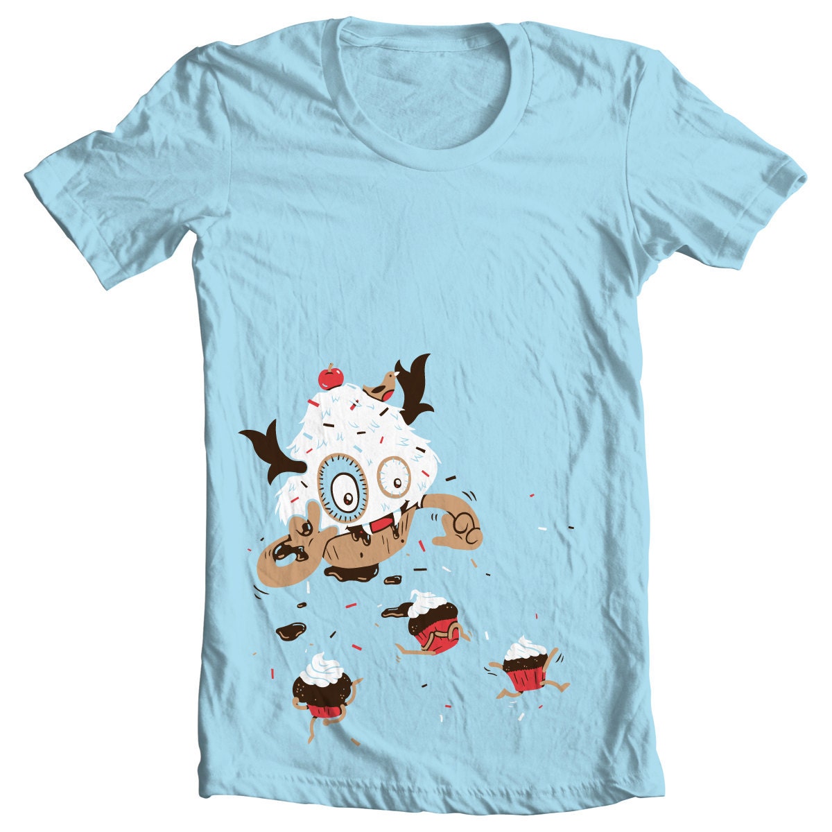 Cupcake Monster T-Shirt - Men's Small