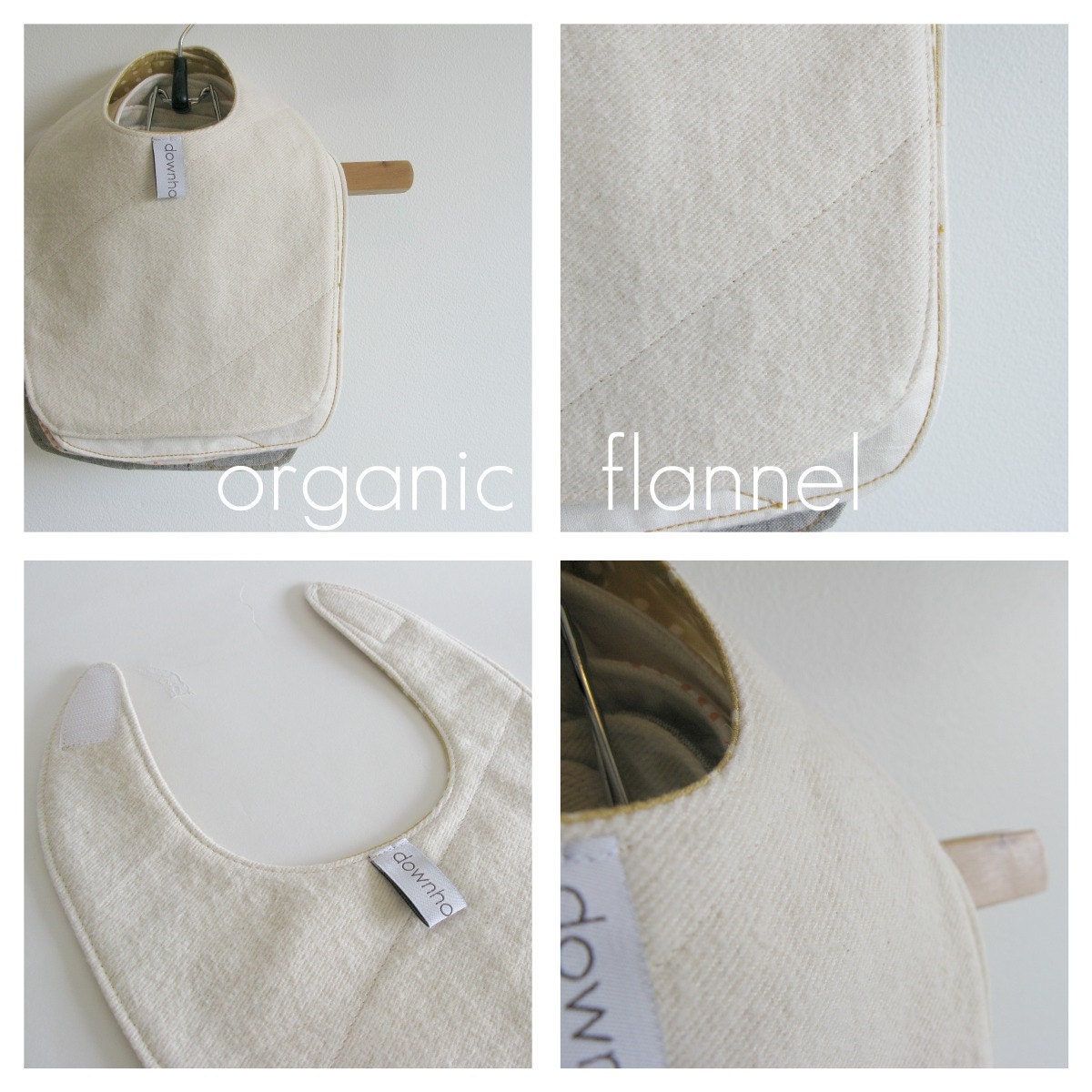 organic baby bib (lion)