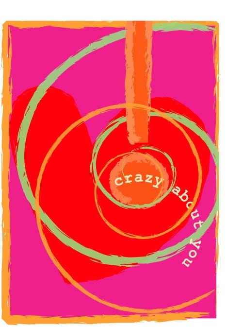 card crazy about you collection