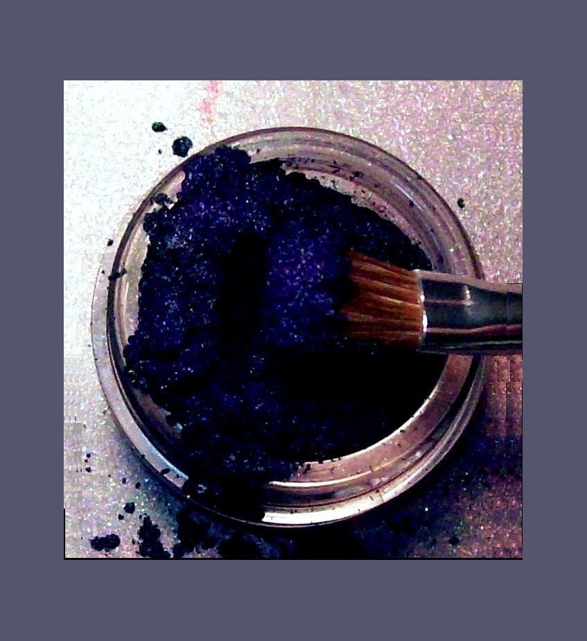 Vegan Eye Shadow Eyeliner Eyeshadow Large Black Orchid Mineral Makeup