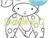Digital Stamp: Little Ladybug