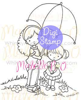 Digi Stamp: Rain or Shine Friends