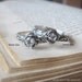 Flower 4mm Gemstone Sterling Silver Sweetest Ring