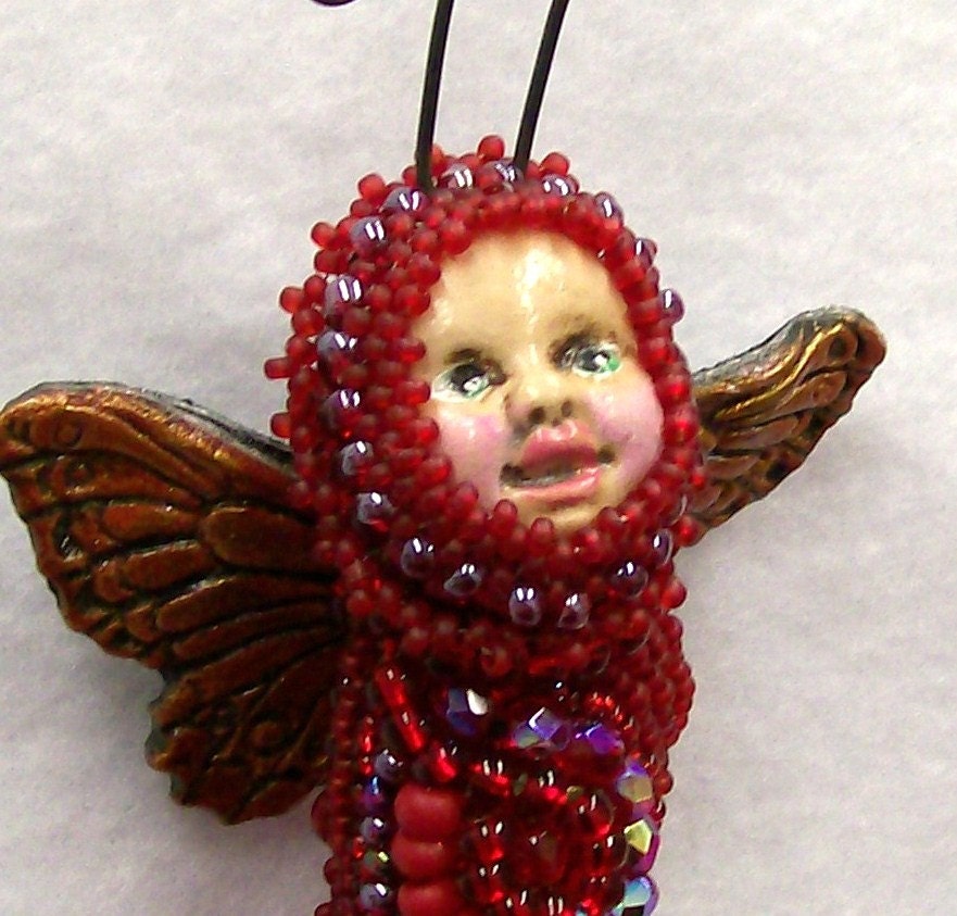 Fairy Pin Doll Red