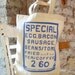 Saturday Morning screenprint shopper tote bag - blue