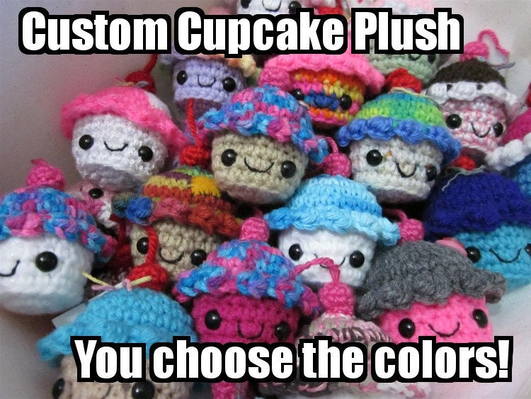 I Would Like a Custom Cupcake Plush