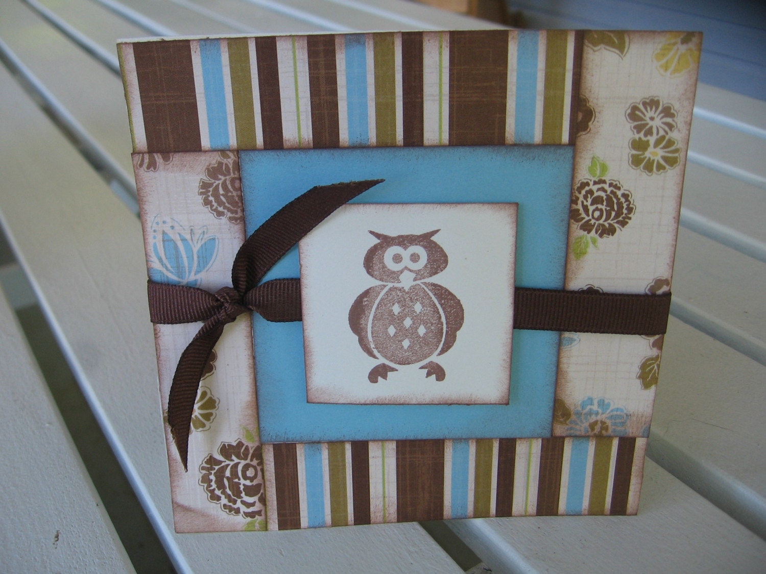 Caprice OWL...Card and matching Envelope...EANGTEAM