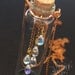 Just Me - Spring Rain glass bottle necklace 30 inches