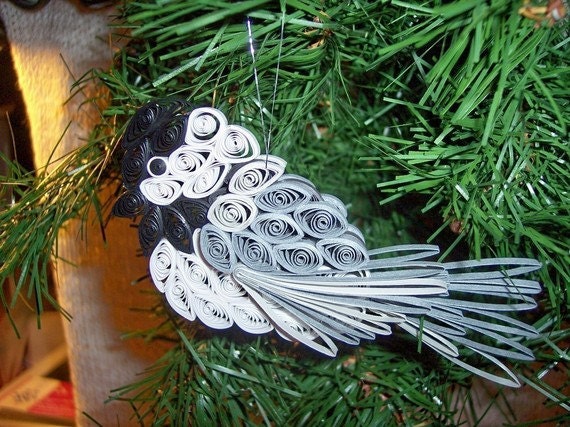 Collectors Combo  Any 3 Quilled Birds Ornaments