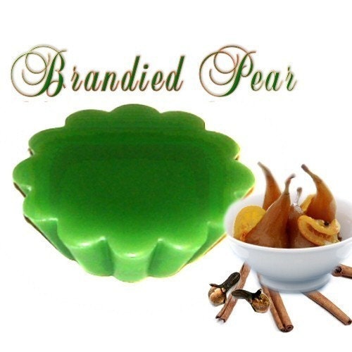 4 Brandied Pear Tarts Potpourri Wickless Candle Melts Fruit Scent
