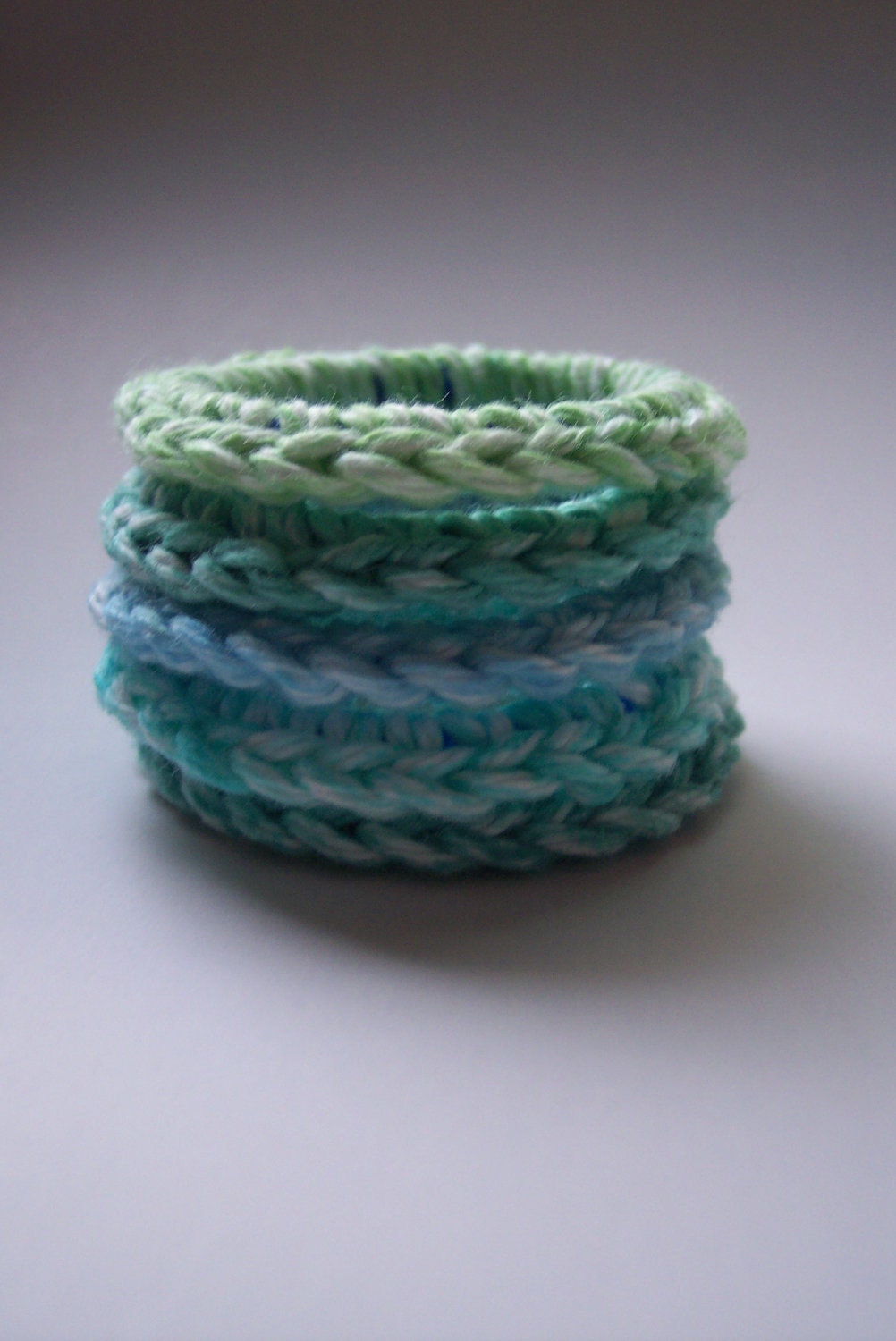 5 Cat Toys Toy Rings - Blue Green