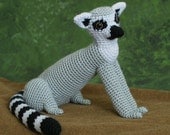 Ring-Tailed Lemur amigurumi PDF CROCHET PATTERN