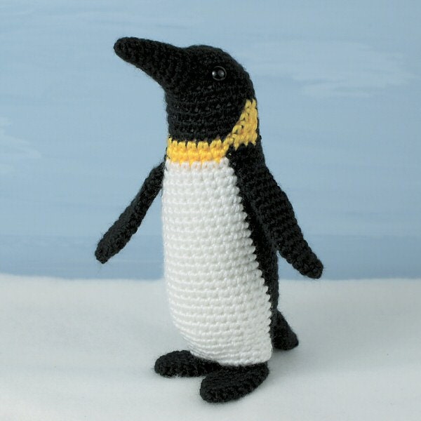 Emperor Penguin amigurumi PDF CROCHET PATTERN