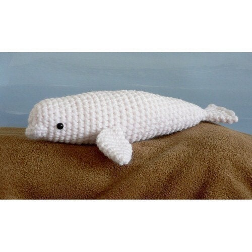 AquaAmi Beluga Whales amigurumi PDF CROCHET PATTERN