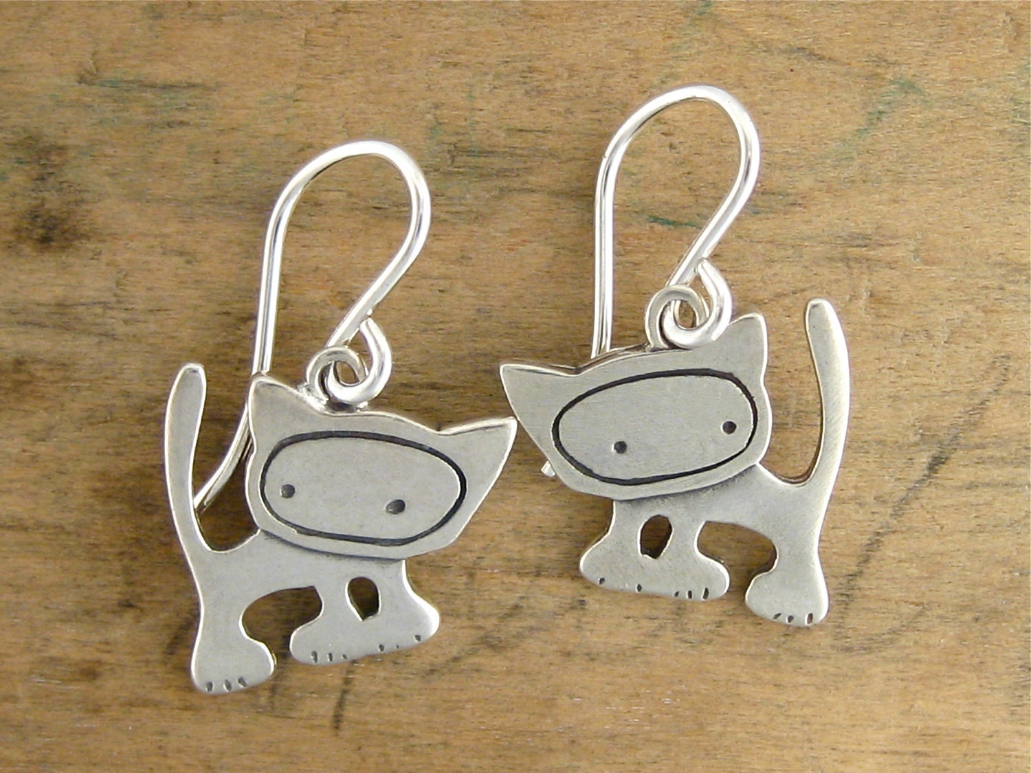 Little Punk Kitty Earrings