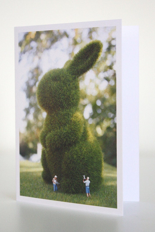 021 - the art of topiary - greeting card