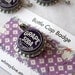 Vintage Grape Soda Bottle Cap Badge