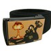 the end of the world (black) cotton WEB BELT