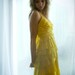 The Canary Dress Made to Order in Layered Silk Chiffon Made To Order