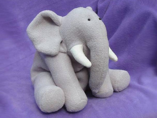 ELEPHANT Plush Toy Pattern PDF