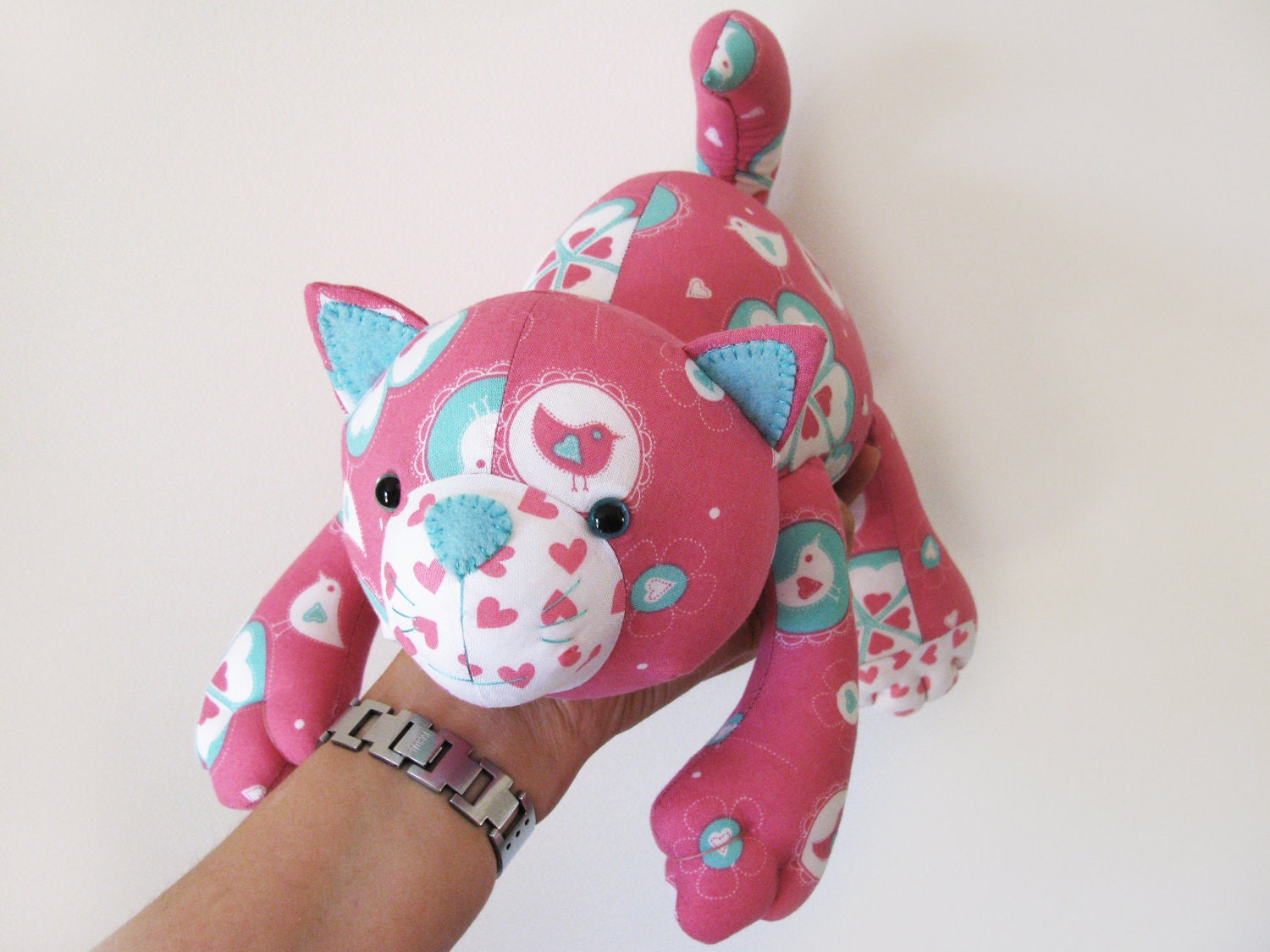 Cat Plush Toy Pattern PDF INSTANT DOWNLOAD