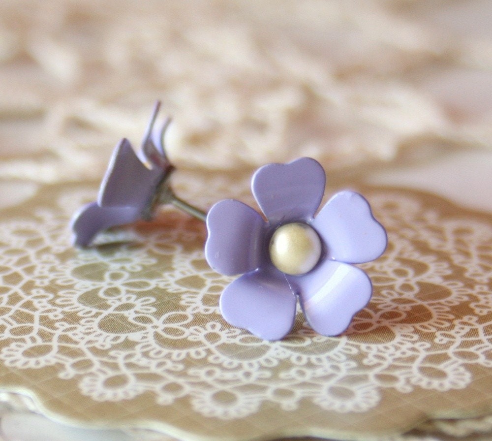 Helene in Lilac - Earrings