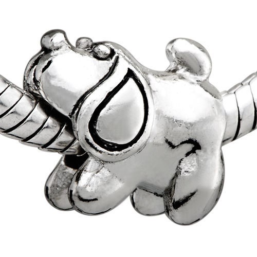 FREe SHIPPING european beads Authentic Pugster  standing dog  charm