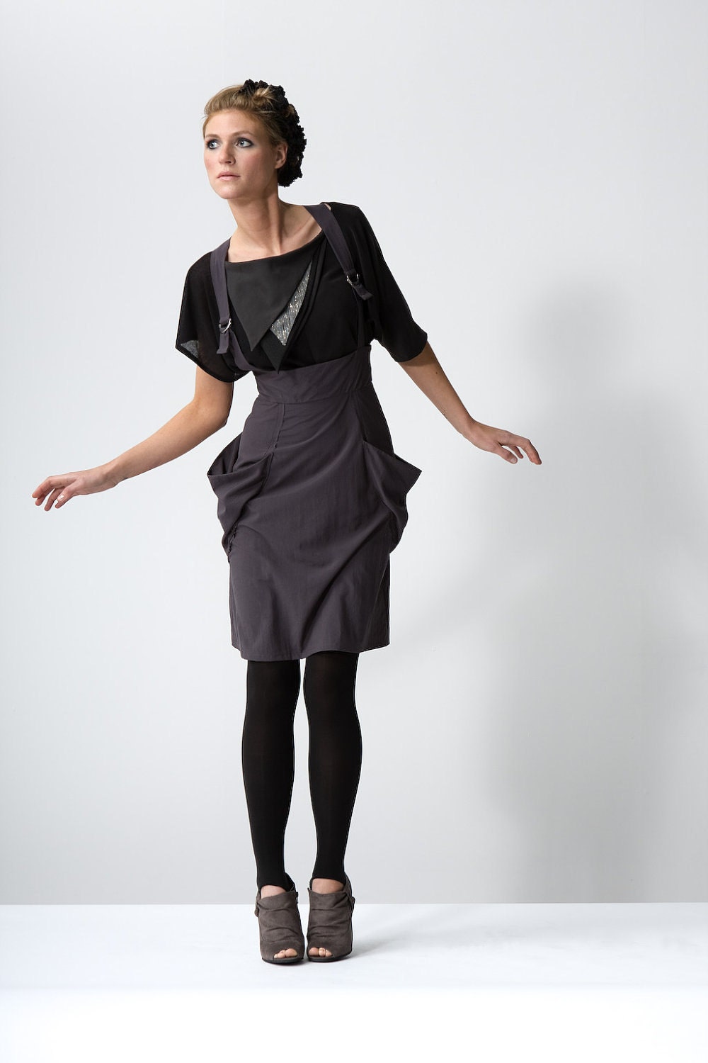 Cross Back Jumper - on sale - made to order