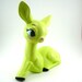 sweet adorable vintage blushing deer