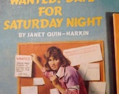 Wanted,  Date for Saturday Night vintage book