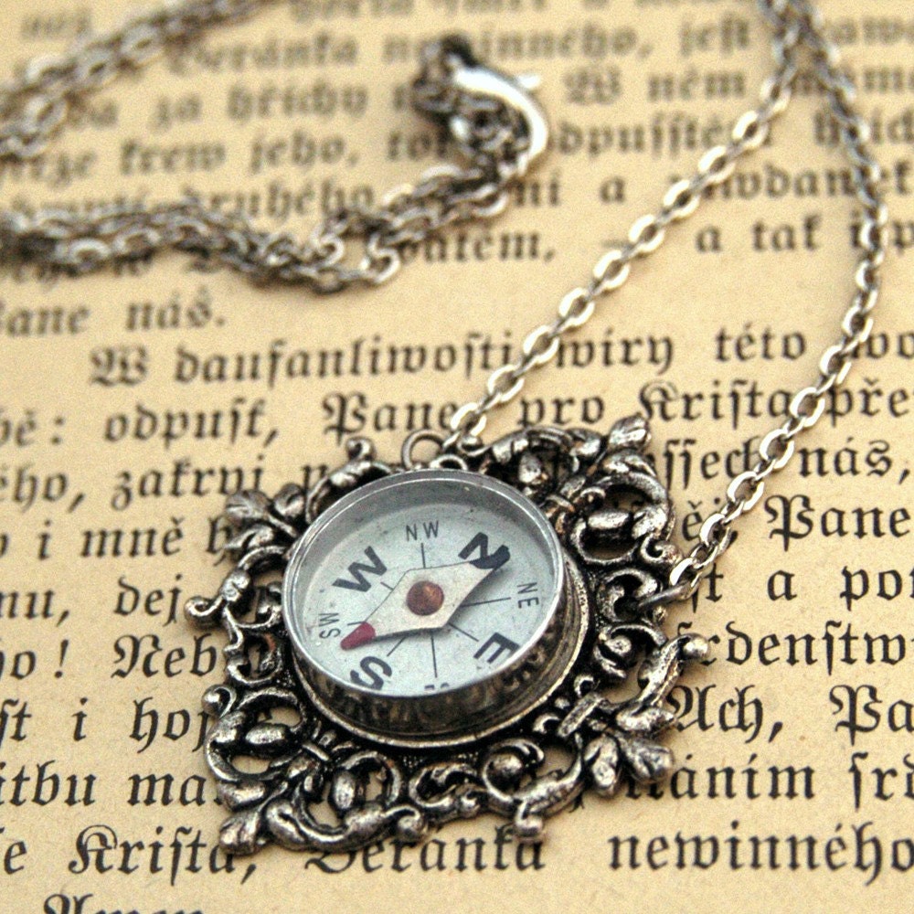 Travelers Compass Necklace