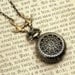 Small Pocket Watch Necklace