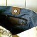 Sargent Line Ration Feeds - Des Moines, Iowa - Vintage Seed Sack Satchel Bag - Americana OOAK Canvas and Leather Handbag