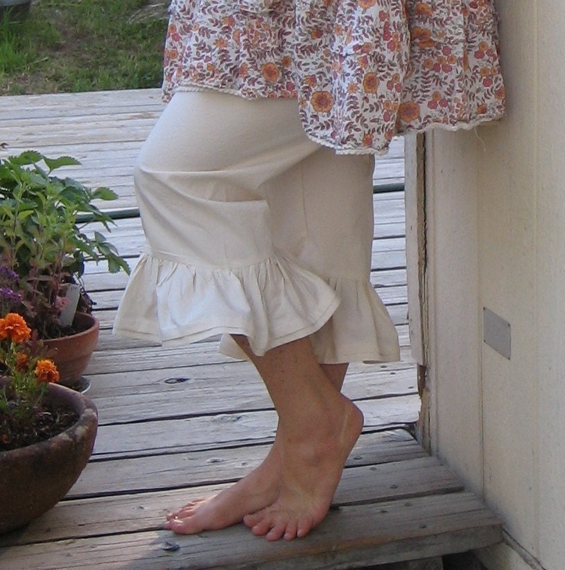 Bloomers for Women in Black, Natural or White Sizes 4-20