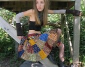 Mini Skirt Patchwork Handmade juniors and womens to size 16