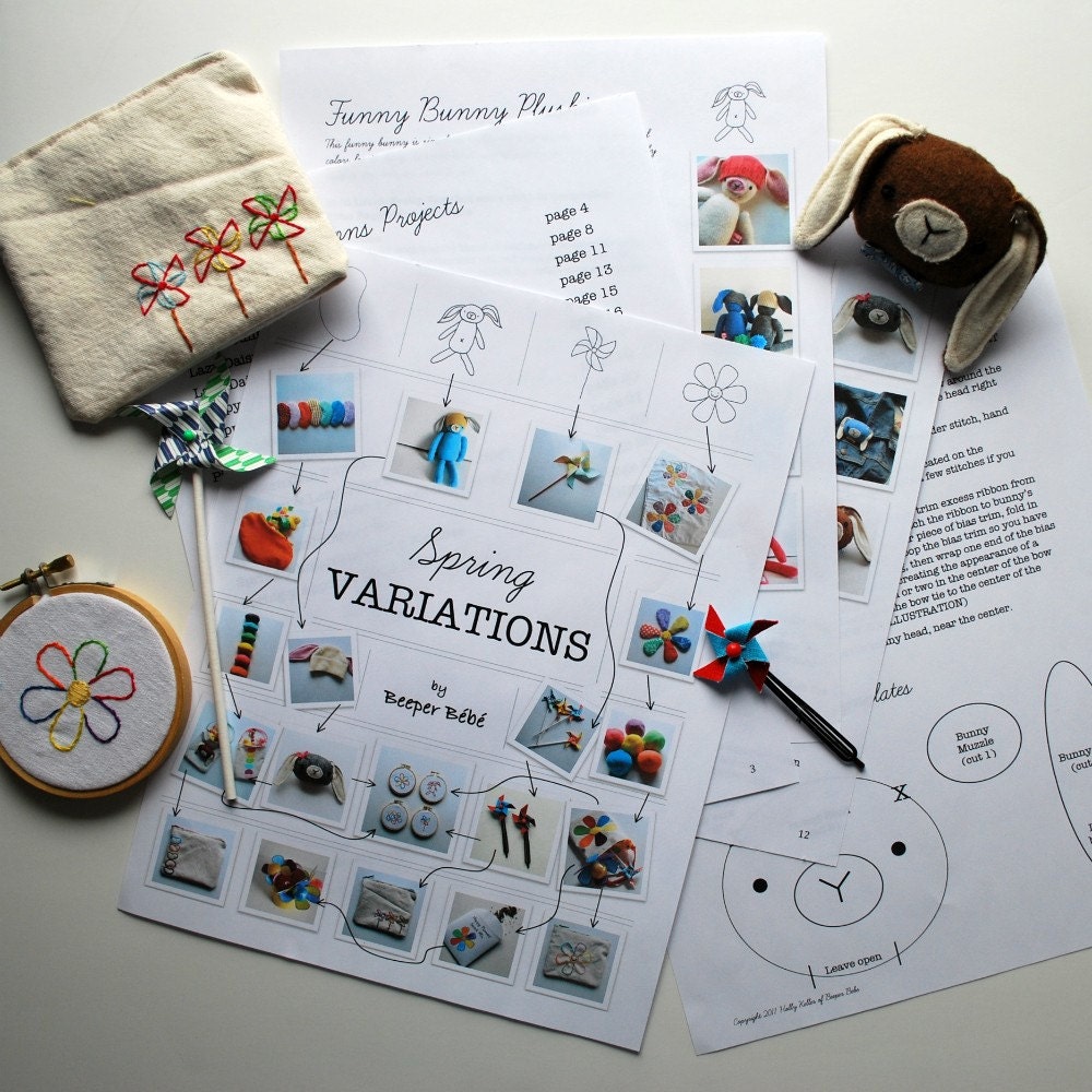 Spring Variations--A Set of 15 Patterns and Projects
