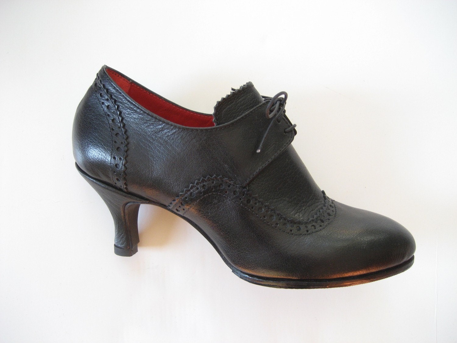 custom handmade shoes custom and handmade in the usa black leather ...