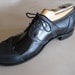 Custom BlueBlack Derby Shoes