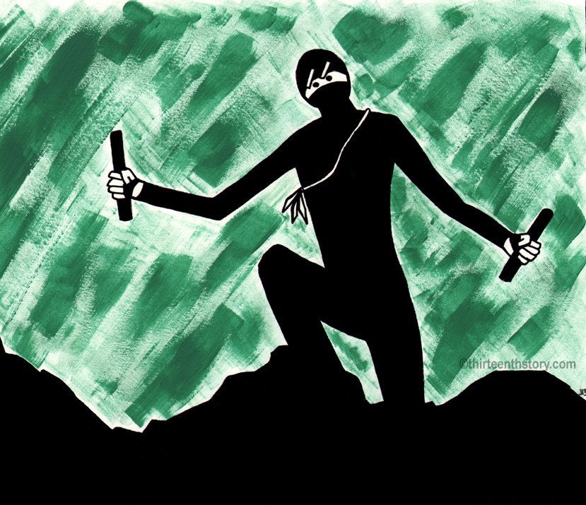 FIN eleven, Ninja Art, Limited Edition Print