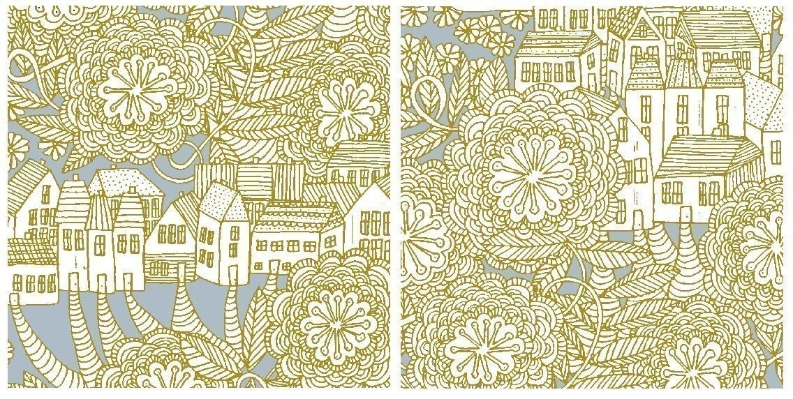 neighborhood pair - archival prints