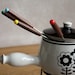 Vintage Fantasy Fondue Set