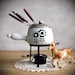 Vintage Fantasy Fondue Set