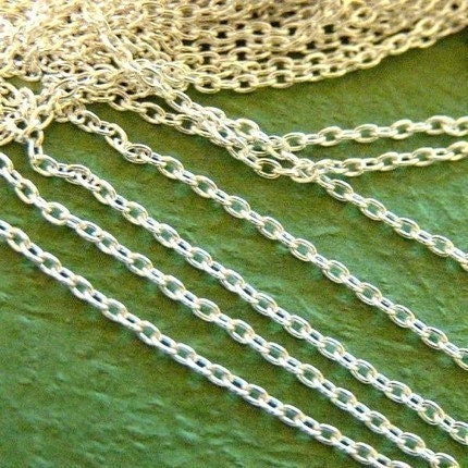 20 Feet Silver Cross Chains 000-S
