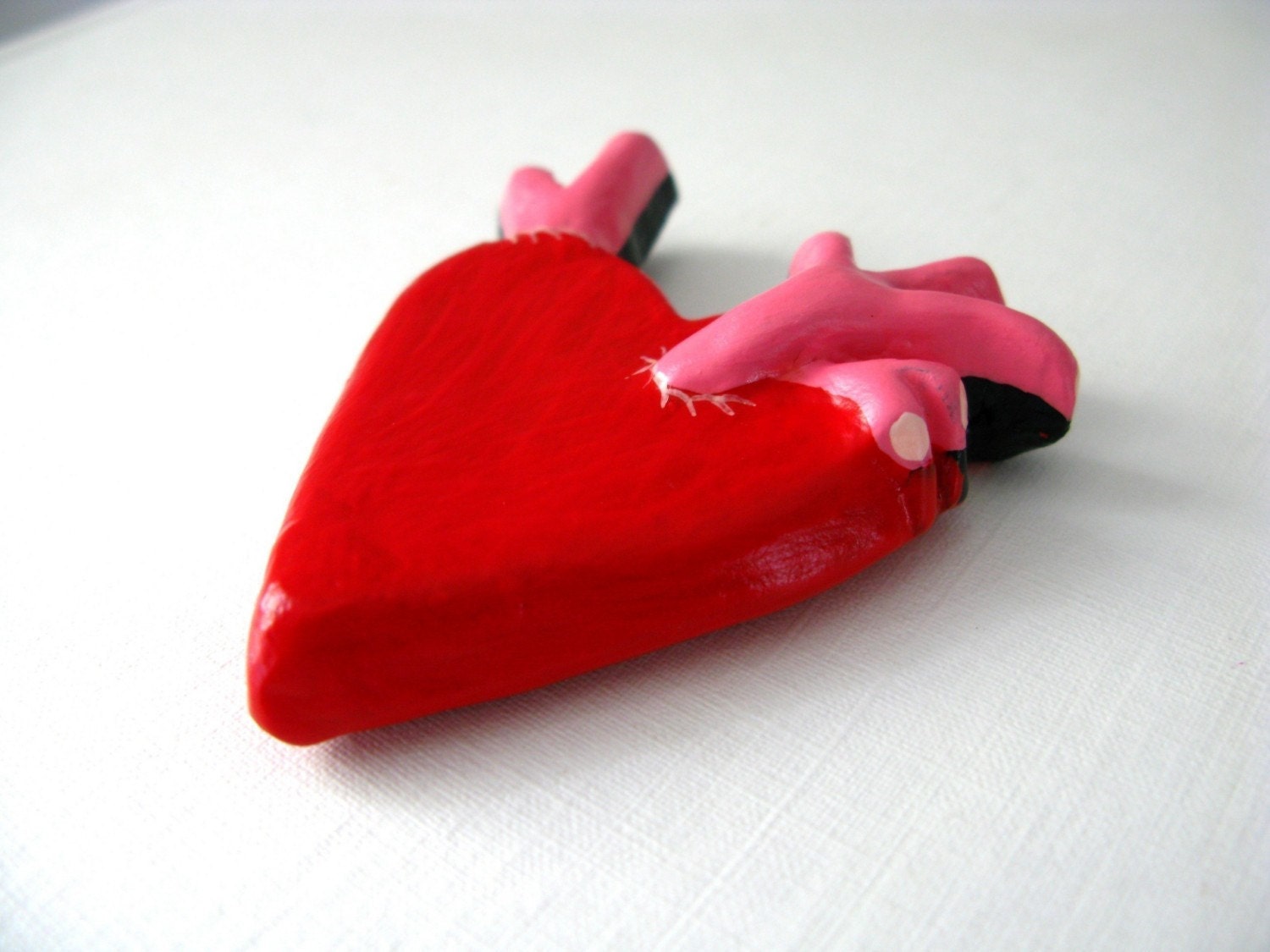Anatomically Incorrect Heart Pin