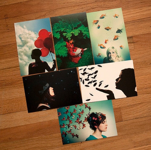 Imaginary Girl Postcard Set