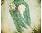 Nature Girls serie -  Flower Girl